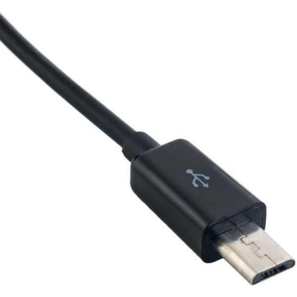 Кабель Extradigital USB 2.0 AM - micro USB type B, 1.5m, 28 AWG, Long connector, ABS, Hi-Speed